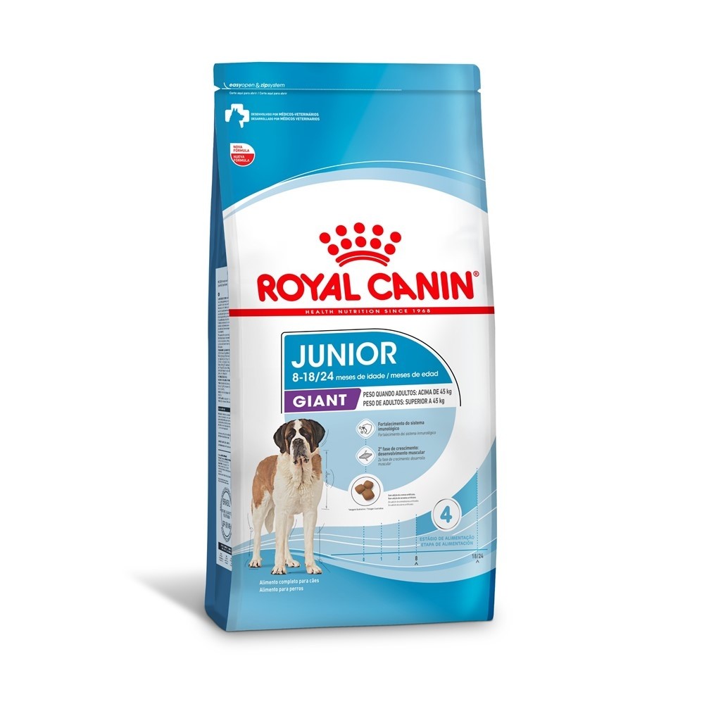 Ração Royal Canin Giant Júnior Cães Filhotes 15kg