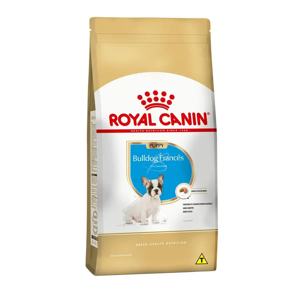 Ração Royal Canin Bulldog Francês Puppy Cães Filhotes 1kg