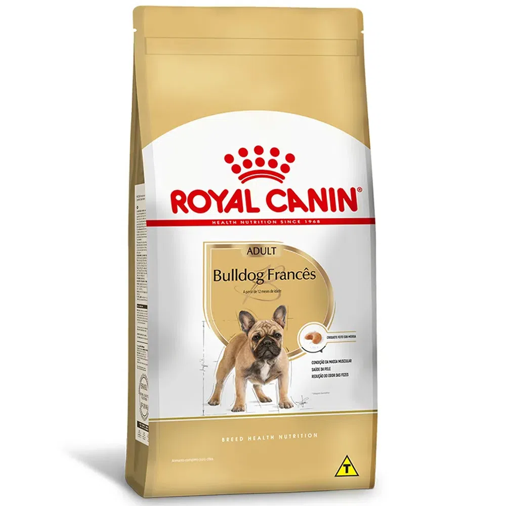 Ração Royal Canin Bulldog Francês Cães Adultos 2,5kg