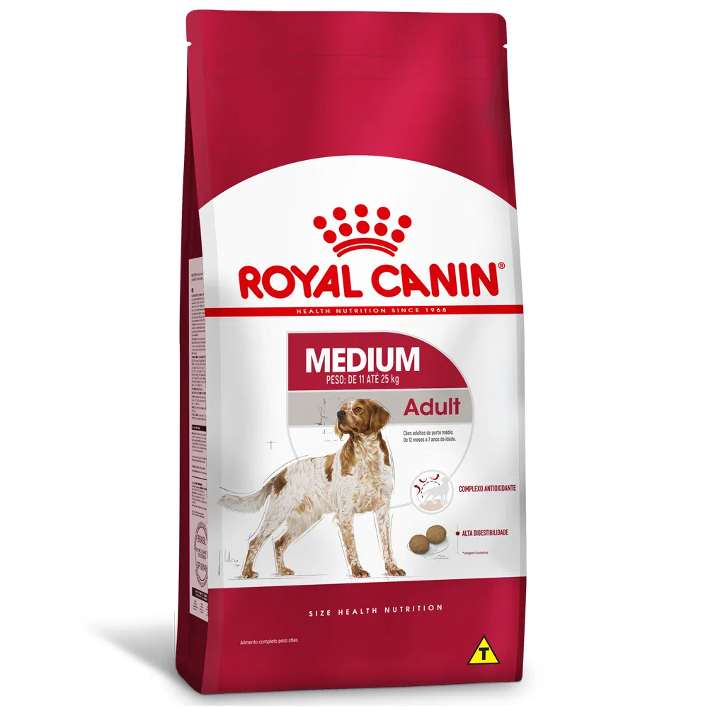 Ração Royal Canin Medium Adult Cães Adultos 2,5kg