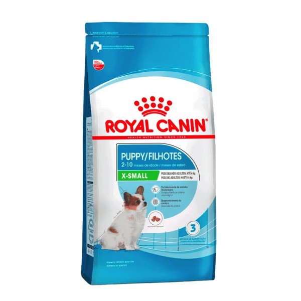 Ração Royal Canin X-Small Cães Filhotes 2,5kg